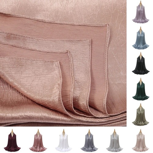 Satin seide hijab muslimische - hijab,