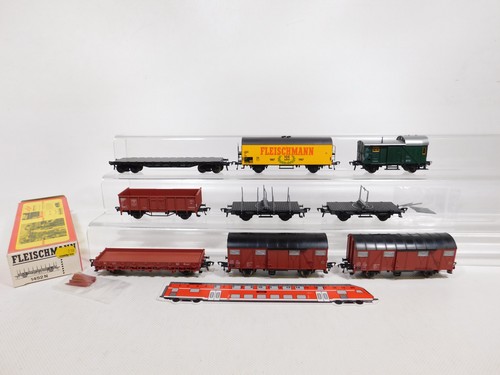 Fleischmann dc freight - 8x,