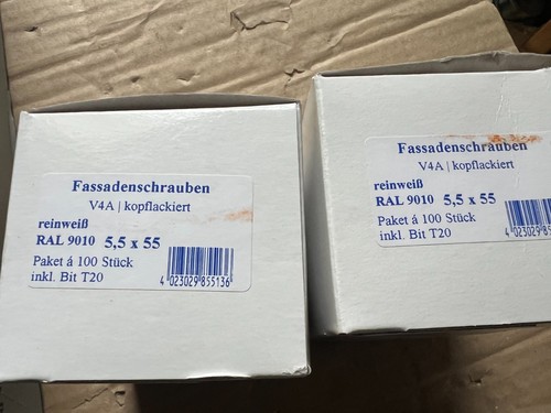 Pakete fassadenschrauben - pakete,