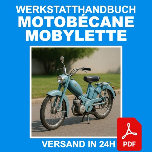 Werkstatthandbuch motobécane - werkstatthandbuch,