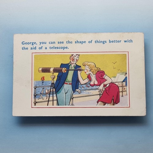 Comic postkarte 1960 - comic,