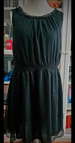 Esprit pünktchen kleid 42 - kleid, gr.