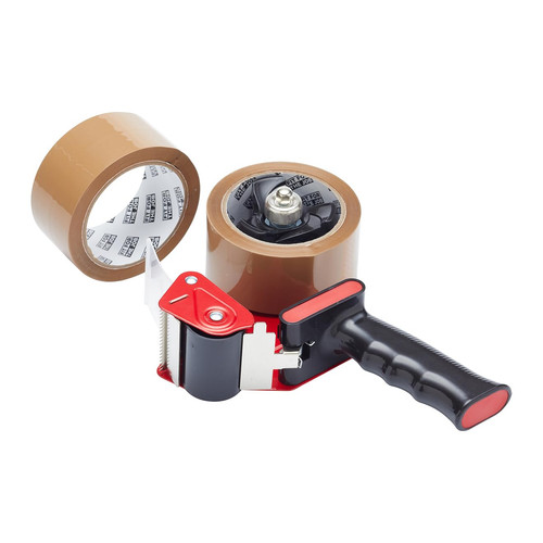 Klebebandpistole und spender - klebebandpistole,