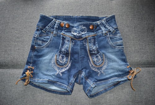 Trachtenshort jeansshort in - trachtenshort,,
