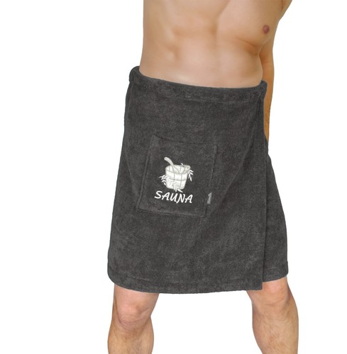 Saunakilt herren saunatuch mit - saunakilt,