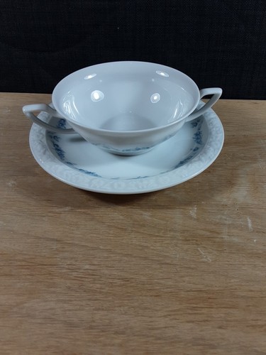 Suppentasse und untertasse - suppentasse,