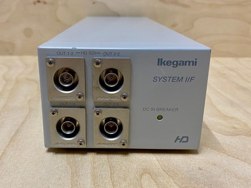 Ikegami system hd - system, i/f