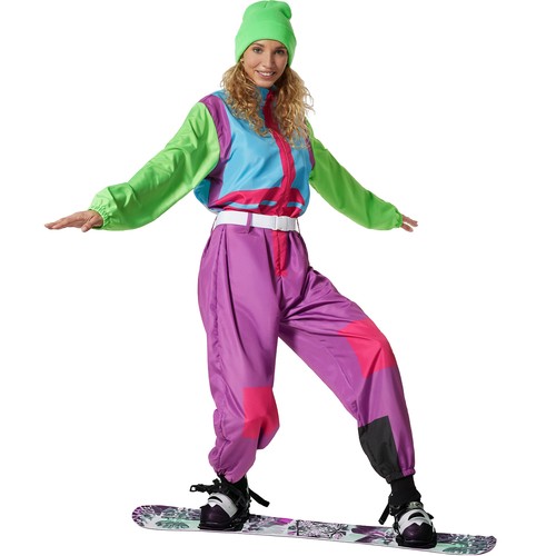 Retro skianzug damenkostüm - retro,