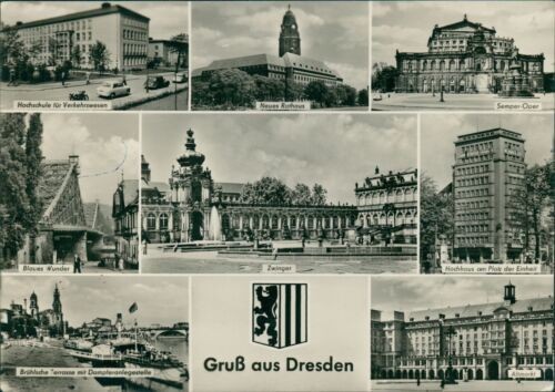 Ansichtskarte dresden - ansichtskarte, 8