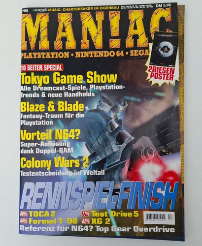 Man magazin 1998 - magazin, maniac