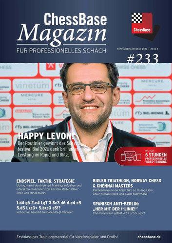 Chessbase magazin 233 - magazin, das