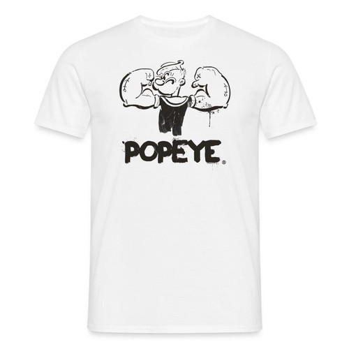 Popeye stirnrunzelnd muskeln - popeye,