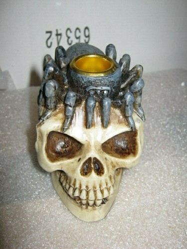 Kerzenhalter skull mit - skull,