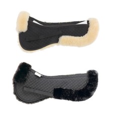 % Kavalkade Sattelunterlage/Korrekturpad mit Lammfell & Taschen- UVP €139,90 -NH