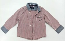 Schickes französisches Langarm Hemd Größe 3 Jahre 92 98 Sergent Major