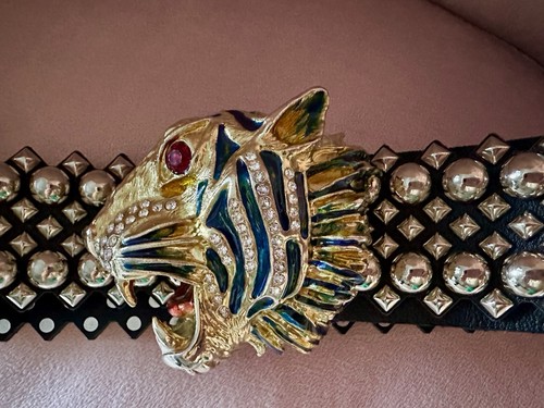 Gucci tigerkopf gürtel - tigerkopf,