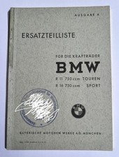 BMW R11 R16- Ersatzteilliste - 1942 - original Buch | oldtimer Katalog