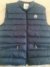 moncler weste herren Gr. 5 Blau 