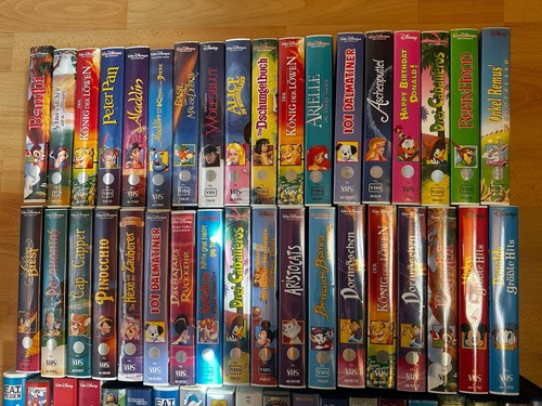 Walt disney vhs video - walt,