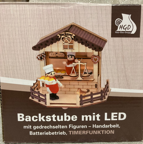 Backstube mit led - mit,