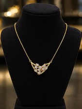 Elegantes 585 Gold Collier /
