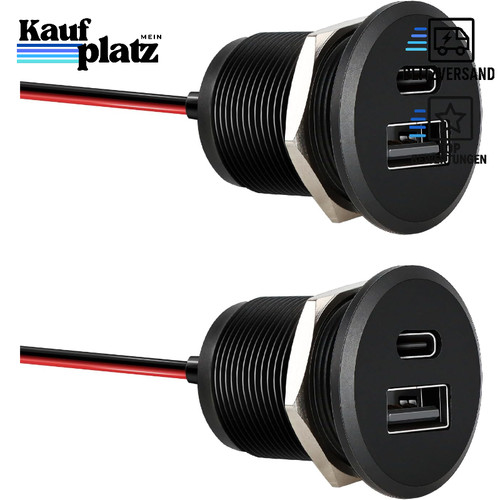 Usb steckdose 12v ladegerät - c,