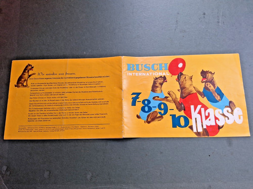 1971 ddr programm - ddr, busch