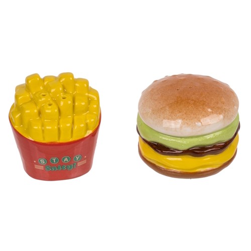 Burger pommes salz - burger,