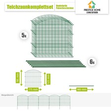 11tlg. Teichzaun Oberbogen