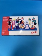 Goki Fingerpuppen Set - 12 Stück - komplett - tolle Handpuppen für Kinder