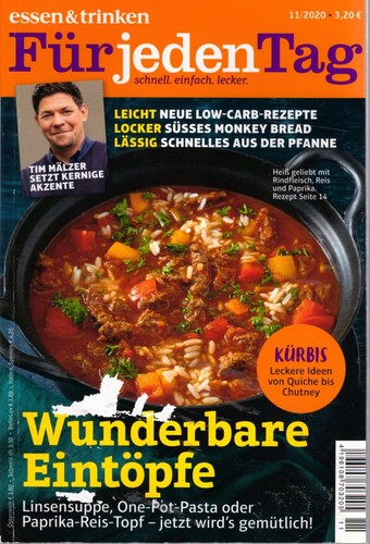 Essen trinken für jeden - für,