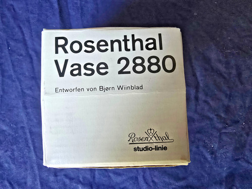 Rosenthal vase 2880 - 2880,, design