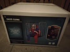 Halloween Caged Clown Walk around Clown im Käfig USA Import Neu Figur