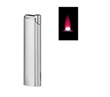 2 x Sturm Feuerzeug Flamme Gas Metall Turbo Wind Jet nachfüllbar Piezo rot