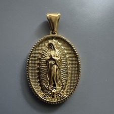 Gold Plated Virgin Mary