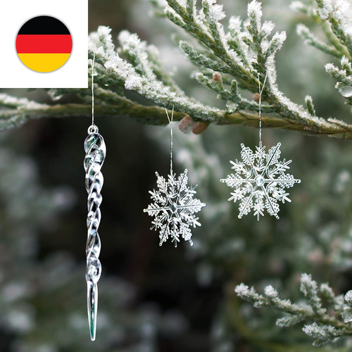 Naler teilig schneeflocken - naler,