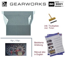 Kontaktfolie Tacho für NISSAN Quest V42 Speedometer Kombiinstrument Display