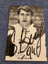 Sergei Jewgenjewitsch Beresin KEC Kölner Haie Autogrammkarte 1994 AUTOGRAMM RAR