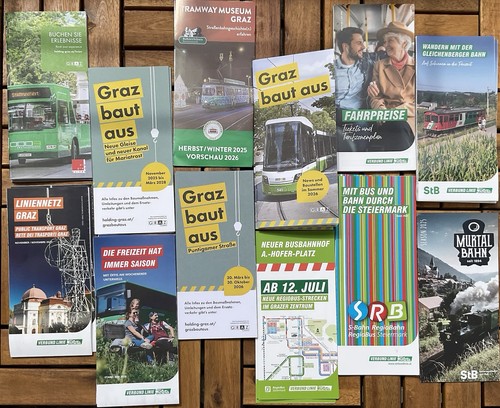 Konvolut öpnv graz 2025 2026 - 2025, /2026