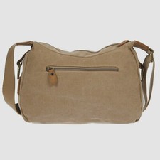 Canvas Damen Leder Handtasche