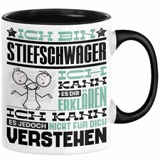 Stiefschwager Geschenk Kaffee-Tasse Geschenkidee für Stiefschwager Ich Bin Stief
