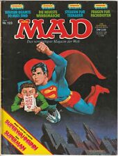 ✪ MAD #123 Super Wahnsinn über Superman, Williams COMICHEFT Z2 *Humor & Satire