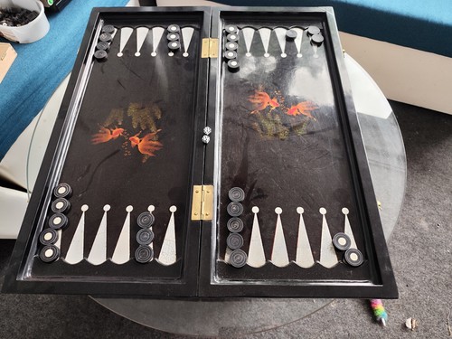 Edles backgammon teak wood - edles, art
