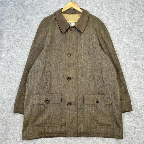 Aquascutum tweed mantel - tweed, herren