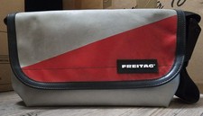 FREITAG F41 HAWAII FIVE-O Messenger Bag KULT rot silber-grau NEU!!!!