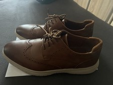 Leder Schuhe Braun Denim Nur 1