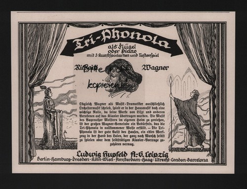 Leipzig werbung 1925 ludwig - leipzig,, 1925,