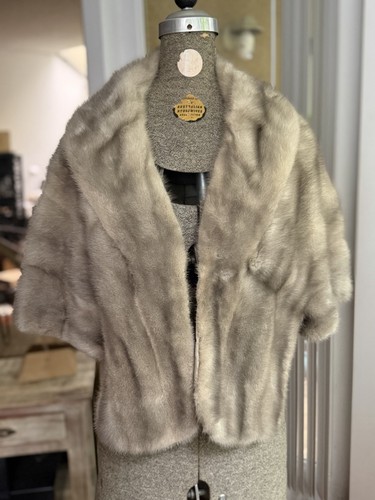 Vintage canadian silver - silver, mink
