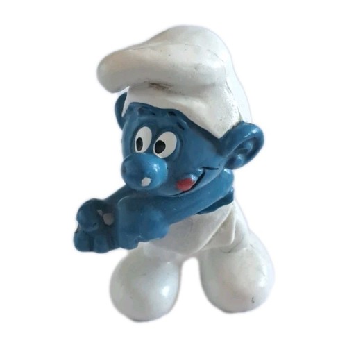 Koch schlumpf smurf figur - -,