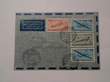 DDR Beleg Lufthansa 1956